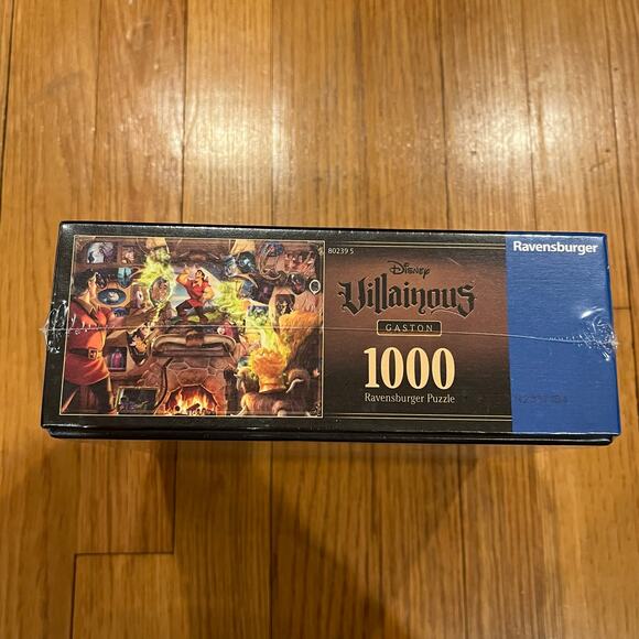 Ravensburger Disney Villainous Gaston Jigsaw Puzzle Brown 1000 Piece - Picture 4 of 6